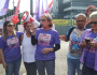 Curitiba: Mulheres do ramo vestuário da CUT integram caravana para Vigíia Lula Livre