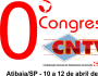 CNTV-CUT realizará seu 10° Congresso nos dias 10 á 12 de abril