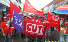 Ramo Vestuário da CUT nas ruas do Brasil contra o PL 4330 da Terceirização e pela Pauta dos Trabalhadores