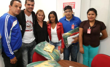 Jovem Sindicalista têxtil do Peru visita CNTV
